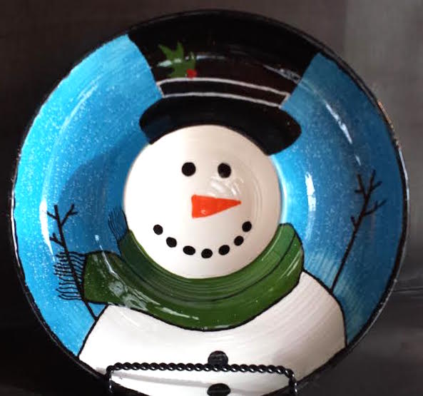 snowman chip n dip - All Fired Up